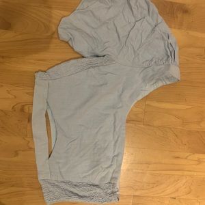 one shoulder zara top